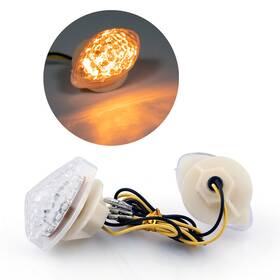 Vipih Ts-093-clear Led Turn Signals For Honda Cbr 600 1000rr 04-13 Cbr954 02-03 Cbr929 F4i F4 W Sa