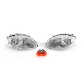 Vipjq Ts-087-clear Clear Turn Signals Fit For 99-07 Suzuki Gsxr 1300 Hayabusa