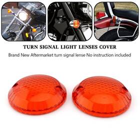 Vipjq Ts-214-amber Turn Signal Light Lens Cover For Suzuki Cruisers Intruder 1400 Vx800 Amber