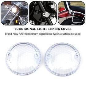 Vipjq Ts-214-clear Turn Signal Light Lens Cover For Suzuki Cruisers Intruder 1400 Vx800 Clear