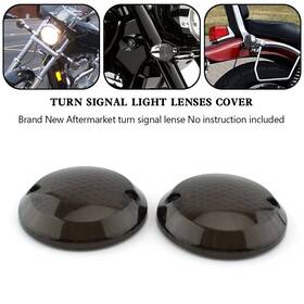 Vipjq Ts-214-smoke Turn Signal Light Lens Cover Fit For Suzuki Cruisers Intruder 1400 Vx800 Smoke