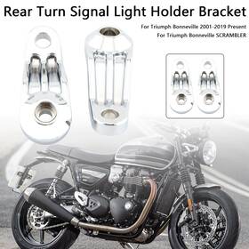 Vipjq Ts-246-chr Rear Turn Signal Light Holder Bracket For Bonneville Se T100 T120 Chrome