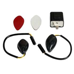 Vofono 8542076219 12v Heavy Duty 2 Pin Compatible Electronic Fixed Flasher Turn Signal