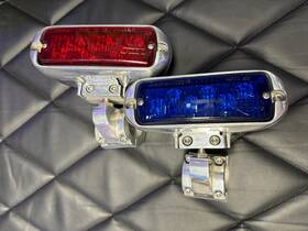 Whelen 69251-04 Harley Davidson Police Model 500 Flhp Led Engine Gaurd Lights Fxrp Flhtp