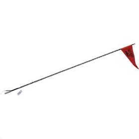 Whip-it 36-2108de-v2 Deluxe Rf Light Rod Whip 7ft. Black