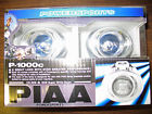 White Chrome Piaa Lamps Kit Powersports Driving Beam P-1000c -1000c Super
