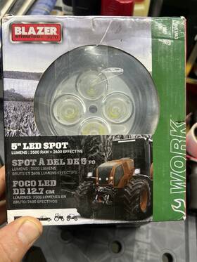 Work Cwl510 Blazer Lighting Led 4 Inch Round High Output Utility/work Light Free Shipping