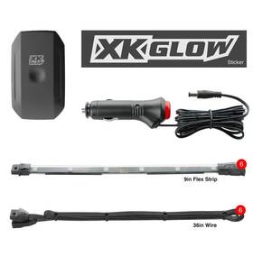 Xk Glow 856432006017 Ks Car Mini 6pc 10 2nd Gen Flexible Strip Interior Grill