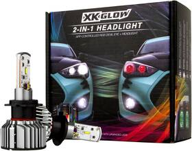 Xk Glow Xk045003-h4-m Xkglow H4 Led Rgb Bulb Kit