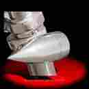 Xl1f1la 2040-0572 Adjure Inc Harley-davidson Xl1 Bullet Amber Led Marker Lights With Flame Housing