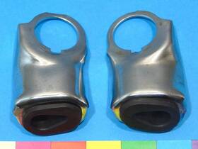 Yamaha 256-83368 1971-1972 Xs1b Xs2 Flasher Brackets Turn Signal Bracket Blinker Stays