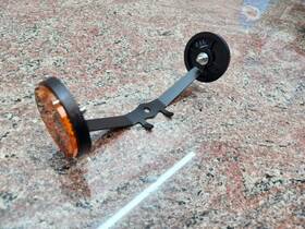 Yamaha R-231 12-03002 New Motorcycle Rear Reflector Bar Mount Dual Side Round Amber Reflectors
