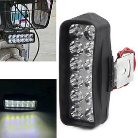 Yusen233 550734115735 1x Motorcycle Headlight Spot Fog Light 12-led Headlamp For Car Utv Atv Kawa