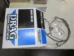 Harley Drag Spec 08-13 Flht Frt Wo/abs S/s Brake Line +4 Inch 1741-2625. Fixed Price $59.96.