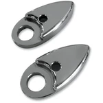 Joker Machine Chrome Adapter Plates For Side Rail-mount Marker Lights 05-55-1C. Fixed Price $59.36.
