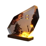 Custom Ring Lamp, Gift Night Light, Art Home Decor, Personalized Lighting,. Fixed Price $199.00.