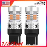 Auxito Amber 7443 Led 7440 Front Signal Turn Light No Bulb Hyper Flash 1/2SET. Fixed Price $33.62.