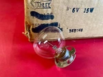 Stanley Nos Harley-davidson 6V Bulb Single Contact Spring Fork Spot Light Lamp. Fixed Price $23.99.