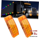 2PCS 5.8" 21-LED Side Marker Lights 3-IN-1 Sequential Turn Signal, Amber. Fixed Price $38.95.