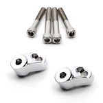 Dyna Low Rider Front Turn Signal Relocation Mount Harley 39MM-49MM Forks. Fixed Price $18.99.
