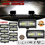 10PCS 7INCH 200W Led Work Light Bar Spot Fog Lamp Offroad Driving Truck Boat 4WD. Fixed Price $63.86.