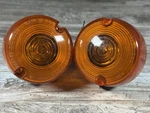 Oem Harley Davidson Chrome Front Left & Right Turn Signals HD-1 Sae Dp 85 Dot. Fixed Price $35.00.