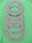 5 Surflex Clutch Plates Italy Bsa A7 A10 Plunger C10L C11G C12 Spring 67-3242. Fixed Price $161.46.