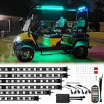 6PCS Rgb Led Underglow Neon Light Strip Music Chasing App Remote For Golf Carts. Fixed Price $79.12.