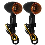 2X Led Motorcycle Turn Signals Indicator Amber Blinker Light Universal Mini Lamp. Fixed Price $15.19.
