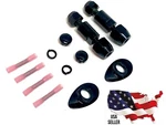 Black Harley Softail 54268-10 Turn Signal Directional Relocation. Fixed Price $39.98.