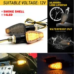 Amber 14LED Motorcycle Turn Lights Signals Blinker Indicator For Kawasaki Suzuki. Fixed Price $11.99.