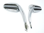 Genuine Harley Davidson Chrome Running Light Directional Indicator Mirrors Nice!. Fixed Price $99.99.