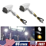 2PCS For Suzuki Boulevard C50 M50 C90 Turn Signal Lights Blinker Amber At Chrome. Fixed Price $20.99.