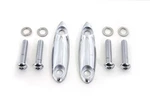 Chrome Turn Signal Block Off Plates For Harley-davidson. Fixed Price $53.99.
