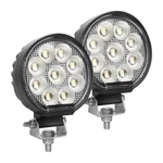 Exzeit Led Pods 180 Flood Tractor Lights Offroad 56W, White. Fixed Price $45.87.