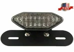 Motorcycle Tail Light Led Integrated Turn Signal Brake Indicator License Plate. Fixed Price $15.19.