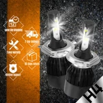 H4 9003 HB2 488W 48800LM Cree Led Conversion Headlight Kit Hi/low Beam 6000K. Fixed Price $16.99.