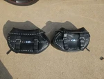 Genuine Harley Oem 00-17 Softail Heritage Studded Concho Leather Saddlebags. Fixed Price $299.99.