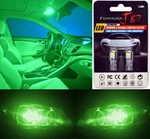 Led 3030 Light Green 168 Two Bulbs Front Side Marker Parking Replace Fit Show. Fixed Price $12.40.