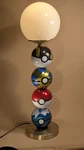 Custom Sculptural Statement Table Lamp Hand-assembled Art Lighting 70CM Tall. Fixed Price $182.77.