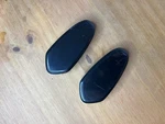 2004-06 Yamaha YZF-R1 Mirror Block Off Plates Greggs Customs. Fixed Price $50.00.