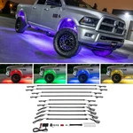 Ledglow Multi Color Slimline Truck Underglow Wheel Well Neon Combo Light Kit. Fixed Price $224.99.