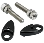 Joker Machine Adapter Plates For Side Rail-mount Marker Lights Black Sportster. Fixed Price $40.00.