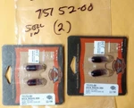 Harley-davidson Accessory Red Wedge Bulb .35A Lot Of 75152-00 (S-246). Fixed Price $10.50.