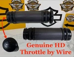 Cvo Diamond Black Oem Harley Tbw Street Road Glide Softail Handlebar Grips. Fixed Price $89.95.