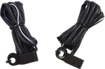 Drag Specialties 2040-2781 Marker Lights White/amber Black. Fixed Price $176.97.