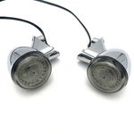 Oem Harley Custom Dynamics Led Front Chrome Bullet Turn Signals Pair 15-24 Fltr. Fixed Price $188.10.