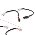 Pair Turn Signal Wire Adapter Plug Connector For Bmw S1000RR R850GS R1200GS. Fixed Price $13.15.