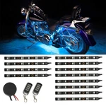 Ledglow 12PC Ice Blue Motorcycle Neon Underglow Accent Flexible Lights Kit. Fixed Price $75.97.