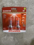 Sylvania Silverstar Ultra Halogen Headlight Bulb H7SU.BP2 - Pieces. Fixed Price $24.50.